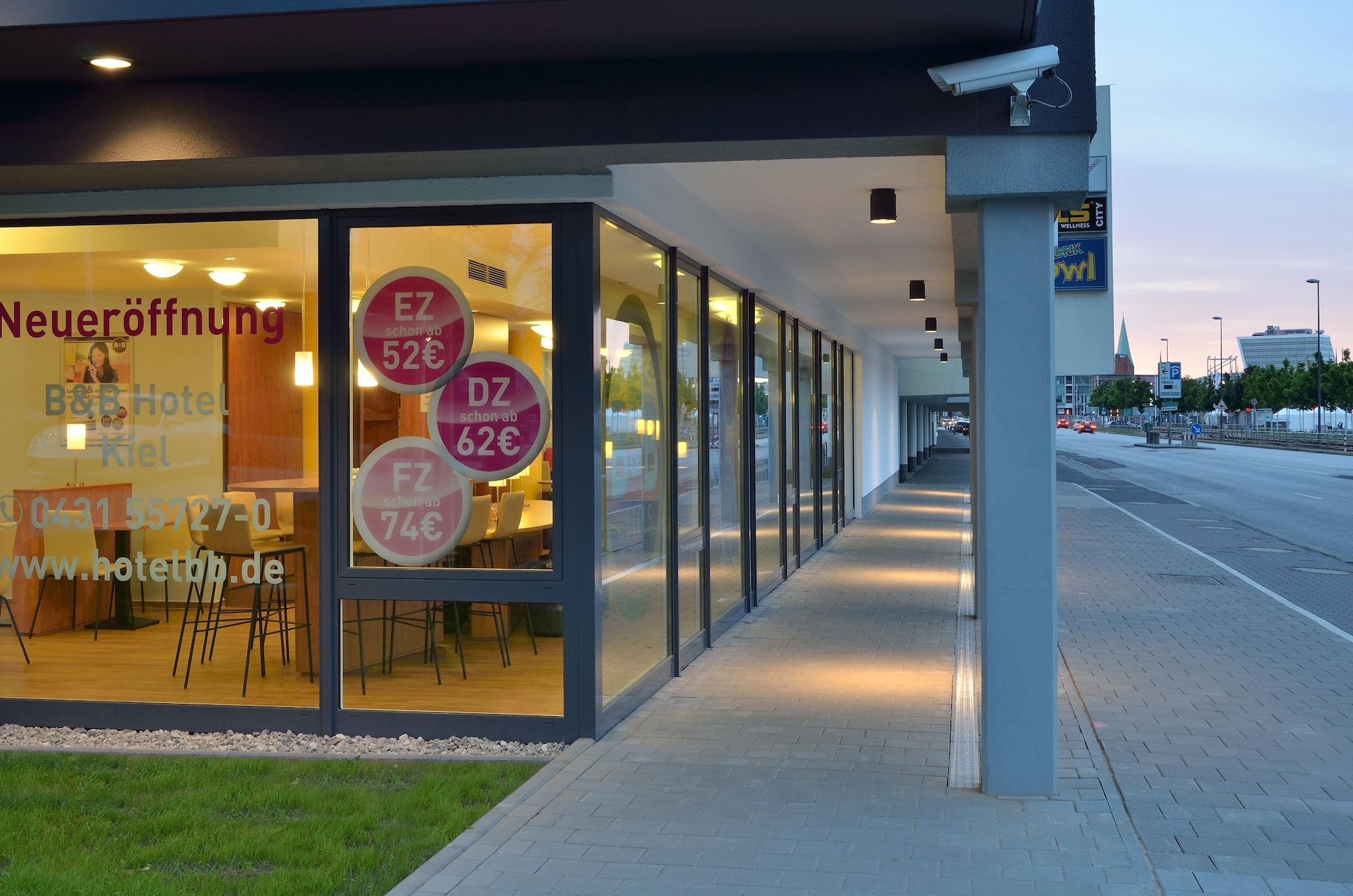 B&B Hotel Kiel-City Bagian luar foto